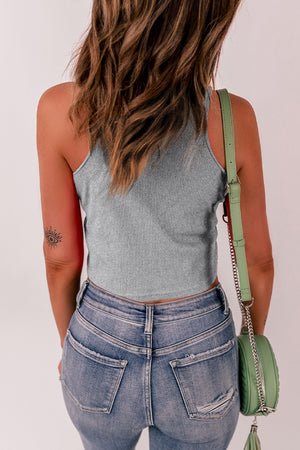 Round Neck Tank Top-Teresa's Fashionista LLC