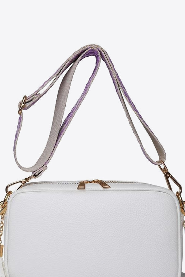 PU Leather Tassel Crossbody Bag-Teresa's Fashionista LLC