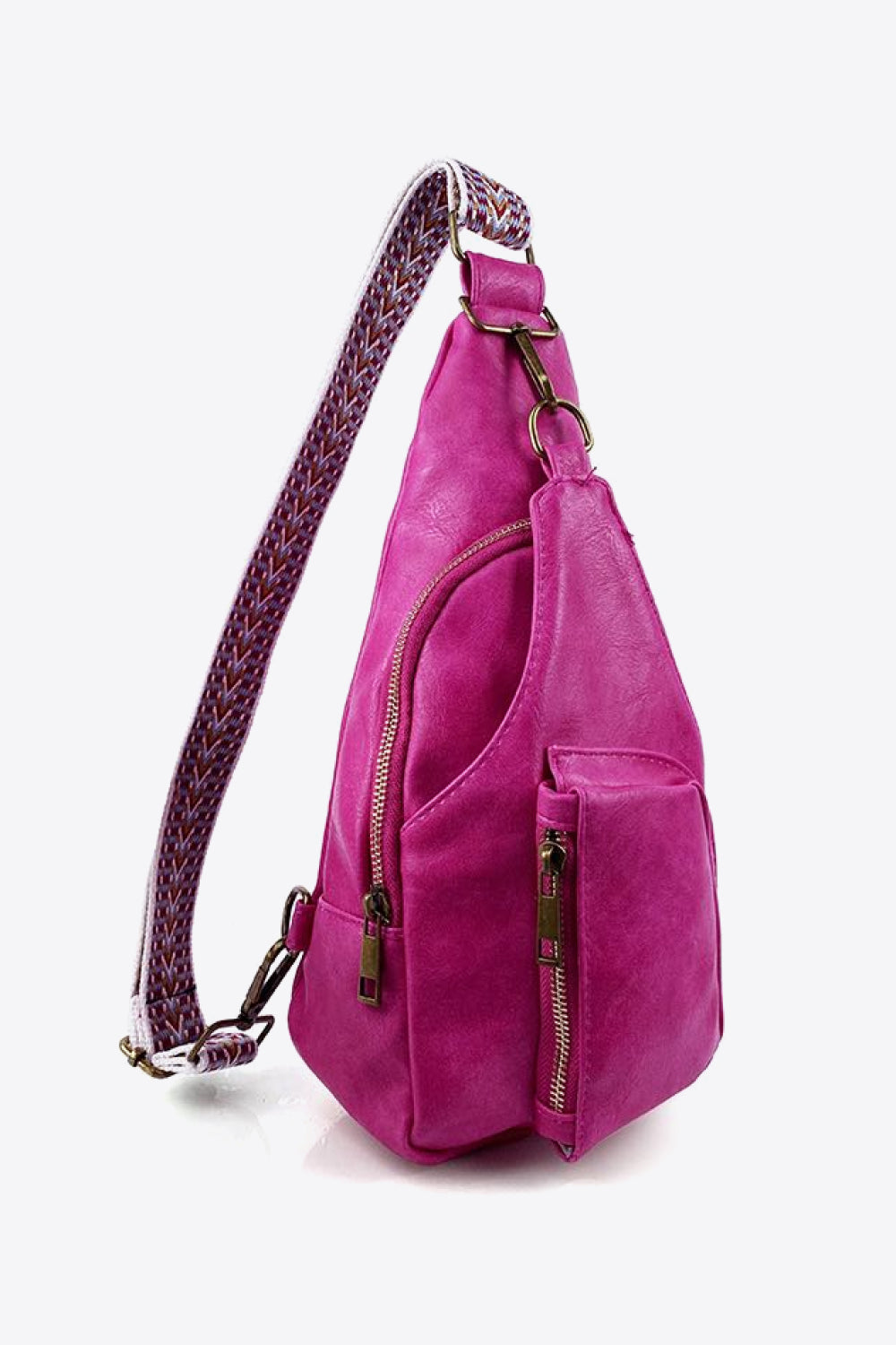 All The Feels PU Leather Sling Bag-Teresa's Fashionista LLC