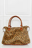 Animal Print Brushed Weekender Bag-Teresa's Fashionista LLC