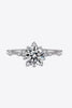 1 Carat Moissanite 6-Prong Ring-Teresa's Fashionista LLC