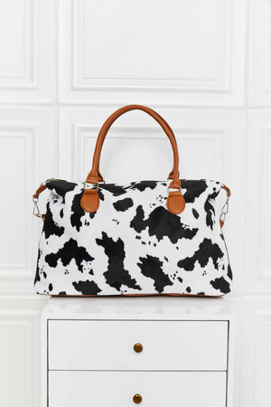 Animal Print Brushed Weekender Bag-Teresa's Fashionista LLC
