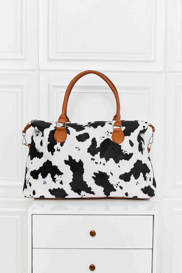 Animal Print Brushed Weekender Bag-Teresa's Fashionista LLC