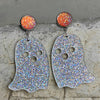 Ghost Shape Acrylic Dangle Earrings-Teresa's Fashionista LLC
