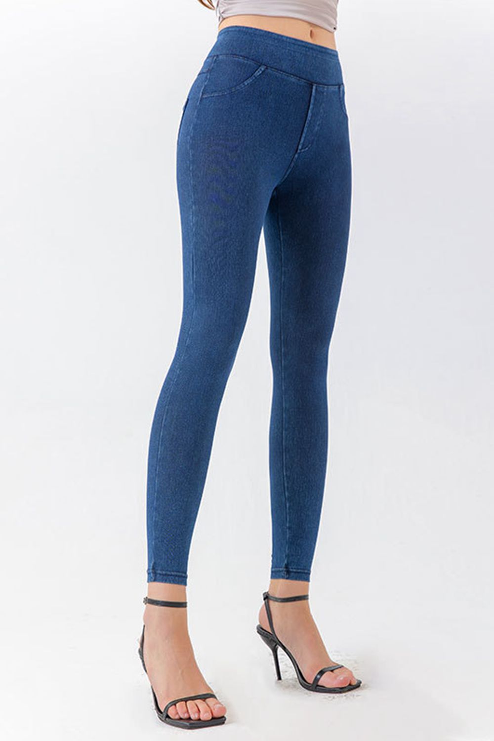 High Waist Skinny Jeans-Teresa's Fashionista LLC