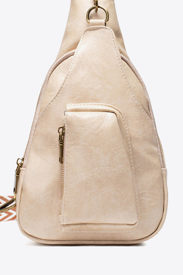 All The Feels PU Leather Sling Bag-Teresa's Fashionista LLC