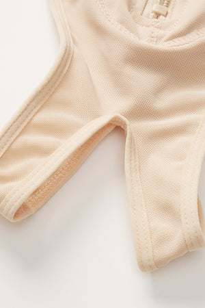 Full Size Adjustable Strap Zip-Up Shaping Bodysuit-Teresa's Fashionista LLC