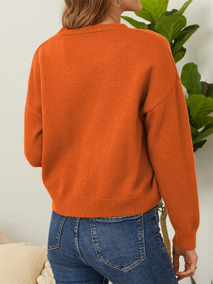 Flower Button Front Dropped Shoulder Cardigan-Teresa&#39;s Fashionista LLC
