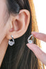 2 Carat Moissanite 925 Sterling Silver Heart Earrings-Teresa's Fashionista LLC