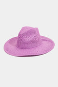 Fame Straw Braided Sun Hat-Teresa's Fashionista LLC