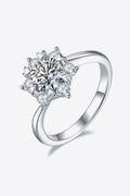 1 Carat Moissanite Zircon Ring-Teresa's Fashionista LLC