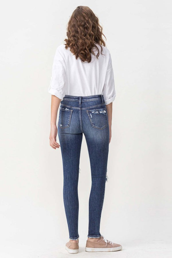 Lovervet Hayden Full Size High Rise Skinny-Teresa's Fashionista LLC