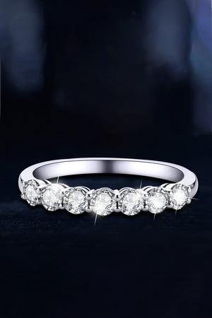 Can't Stop Your Shine Moissanite Platinum-Plated Ring-Teresa's Fashionista LLC