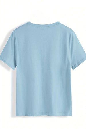 HAPPY ST PATRICK'S DAY Round Neck T-Shirt-Teresa's Fashionista LLC