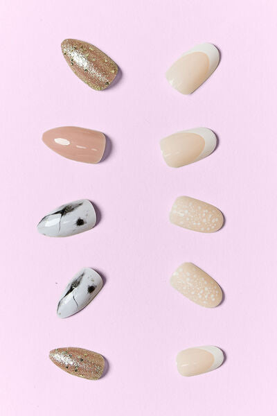 SO PINK BEAUTY Press On Nails 2 Packs-Teresa&#39;s Fashionista LLC