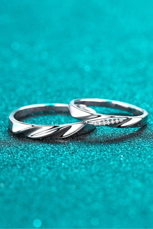 Minimalist 925 Sterling Silver Rhodium-Plated Ring-Teresa's Fashionista LLC