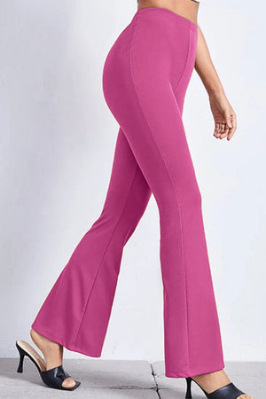 High Rise Flare Pants-Teresa's Fashionista LLC