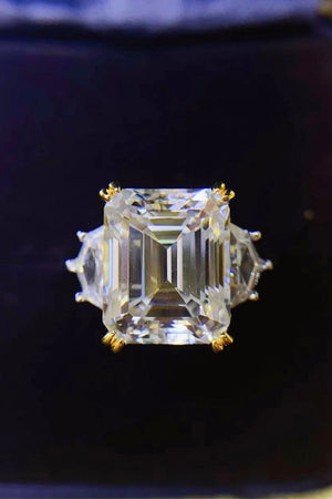 5 Carat Moissanite 925 Sterling Silver Ring-Teresa's Fashionista LLC