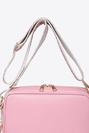PU Leather Tassel Crossbody Bag-Teresa's Fashionista LLC