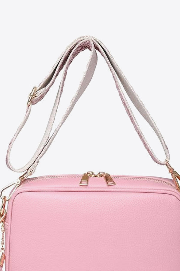 PU Leather Tassel Crossbody Bag-Teresa's Fashionista LLC