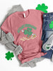 LET'S GET SHAMROCKED Round Neck T-Shirt-Teresa's Fashionista LLC