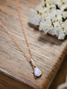 Moonstone Teardrop Pendant Necklace-Teresa's Fashionista LLC