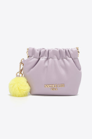 Nicole Lee USA Faux Leather Pouch-Teresa's Fashionista LLC