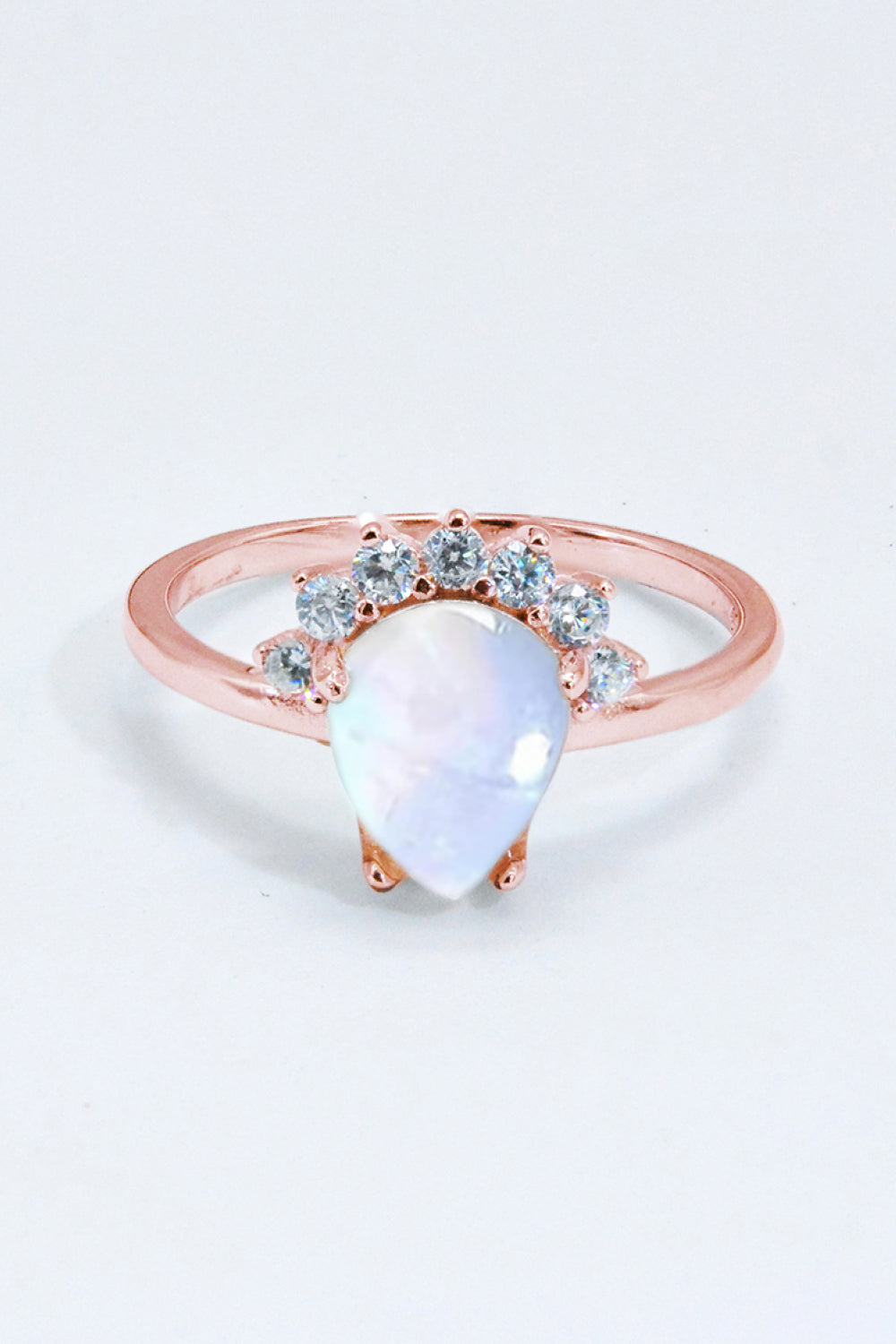 925 Sterling Silver Moonstone Ring-Teresa&#39;s Fashionista LLC
