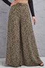 Animal Print High-Rise Culottes-Teresa's Fashionista LLC