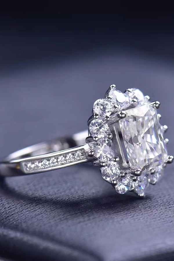Need You Now 2 Carat Moissanite Ring-Teresa's Fashionista LLC