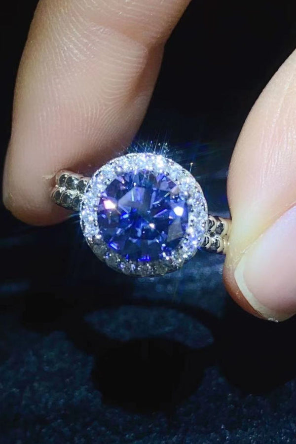 Let It Go 2 Carat Moissanite Ring-Teresa's Fashionista LLC