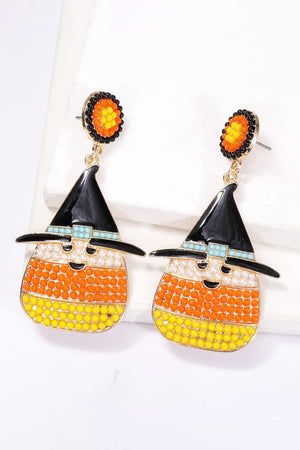 Witch's Hat Shape Synthetic Pearl Dangle Earrings-Teresa's Fashionista LLC