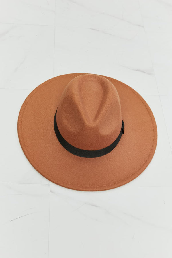 Fame Enjoy The Simple Things Fedora Hat-Teresa's Fashionista LLC