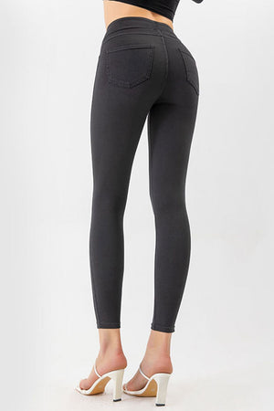 High Waist Skinny Jeans-Teresa's Fashionista LLC