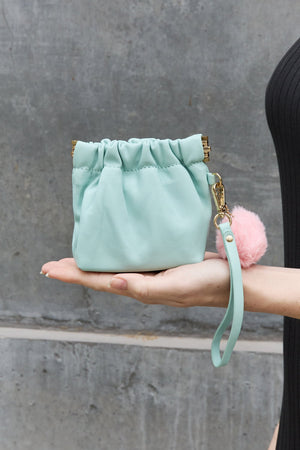 Nicole Lee USA Faux Leather Pouch-Teresa's Fashionista LLC