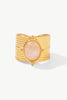 18K Gold-Plated Wide Open Ring-Teresa's Fashionista LLC