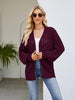 Openwork Open Front Lantern Sleeve Cardigan-Teresa's Fashionista LLC