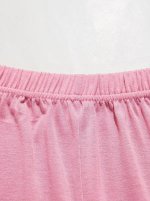 V-Neck Lace Trim Slit Cami and Pants Pajama Set-Teresa's Fashionista LLC