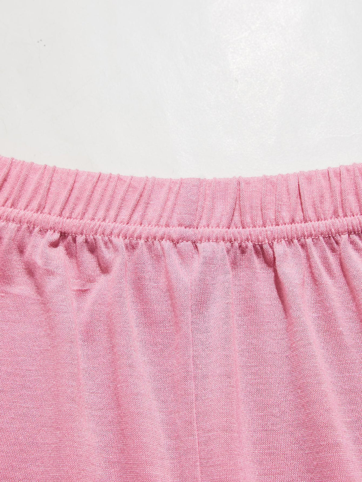 V-Neck Lace Trim Slit Cami and Pants Pajama Set-Teresa&#39;s Fashionista LLC