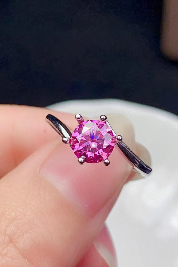 Can't Stop Your Shine 1 Carat Moissanite Ring-Teresa's Fashionista LLC