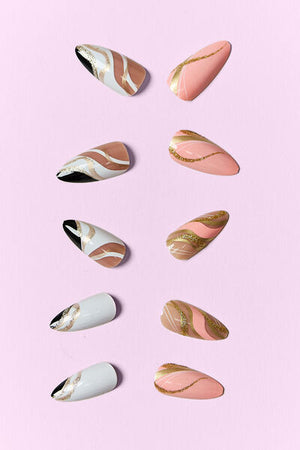 SO PINK BEAUTY Press On Nails 2 Packs-Teresa's Fashionista LLC