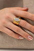 Wide Band Stainless Steel Open Ring-Teresa's Fashionista LLC
