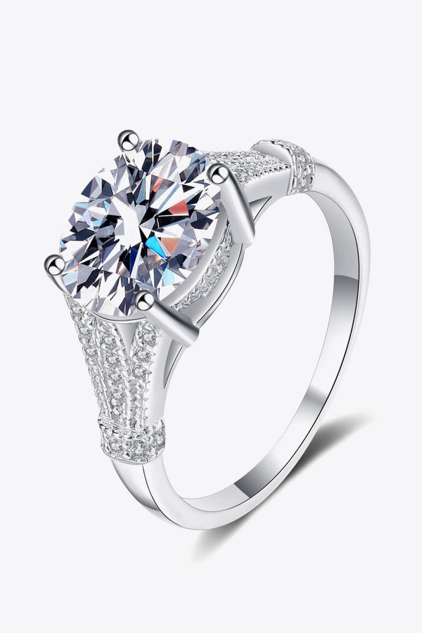 Unpredictable Day 3 Carat Moissanite Ring-Teresa's Fashionista LLC