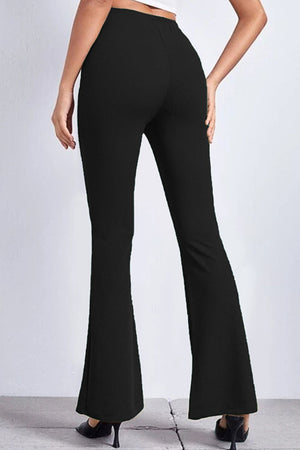 High Rise Flare Pants-Teresa's Fashionista LLC