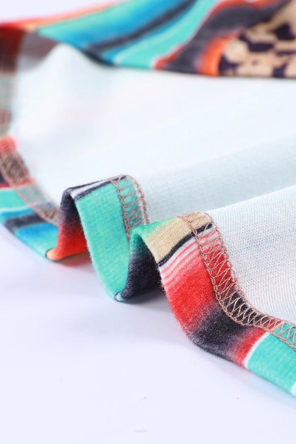 Rainbow Stripe Pocket Patch Tank-Teresa's Fashionista LLC