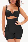 Full Size Side Zipper Under-Bust Shaping Bodysuit-Teresa's Fashionista LLC