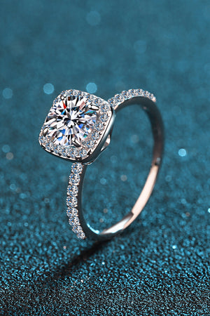 Square Moissanite Ring-Teresa's Fashionista LLC