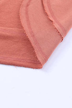 Side Slit Drop Shoulder Sweatshirt-Teresa's Fashionista LLC