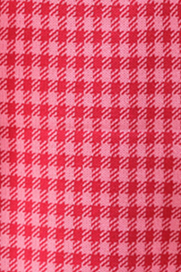Plaid Round Neck Sleeveless Knit Top-Teresa's Fashionista LLC