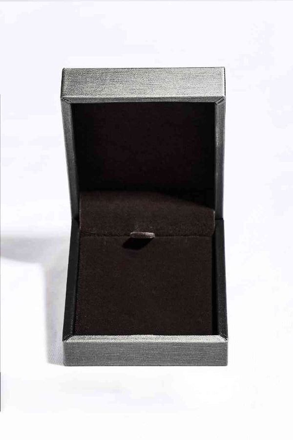 Moissanite Rhodium-Plated Necklace-Teresa's Fashionista LLC